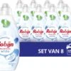 Robijn Klein & Krachtig Stralend Wit Vloeibaar Wasmiddel - 8 X 19 Wasbeurten - Voordeelverpakking 2 Robijn Klein & Krachtig Stralend Wit Vloeibaar Wasmiddel - 8 X 19 Wasbeurten - Voordeelverpakking -Wasbenodigdheden Winkel 1200x971
