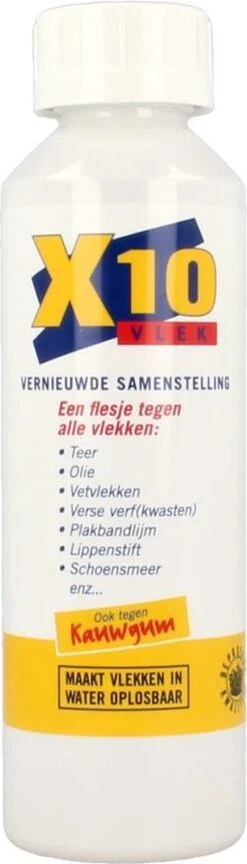 X10 Vlekken - 250 Ml - Vlekverwijderaar -Wasbenodigdheden Winkel 343x1200 1