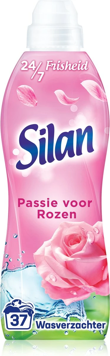 Silan Passie Voor Rozen Wasverzachter - 6 X 37 Wasbeurten - Voordeelverpakking 4 Silan Passie Voor Rozen Wasverzachter - 6 X 37 Wasbeurten - Voordeelverpakking - Afbeelding 2