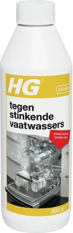 HG Tegen Stinkende Vaatwassers - 500gr - Voor Een Schone En Fris Ruikende Vaatwasser - Voor 12 Behandelingen -Wasbenodigdheden Winkel 377x1200
