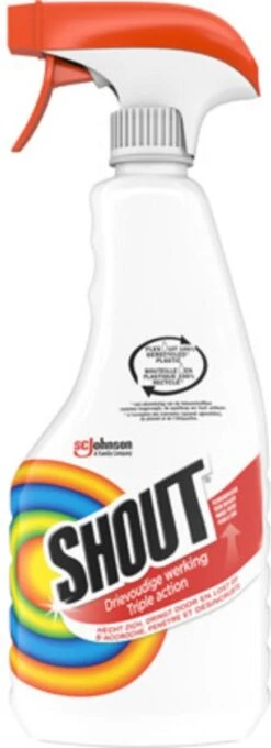 Mr Muscle Shout Vlekkenoplosser Triple Action - Spray - 2 X 500 Ml -Wasbenodigdheden Winkel 436x1200 1