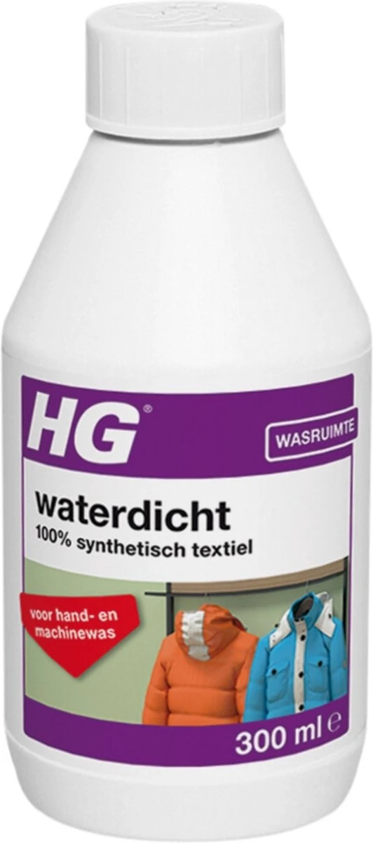 HG Waterdicht 100% Synthetisch Textiel - 300 Ml - Water- En Vuilafstotend - Handwas En Wasmachine