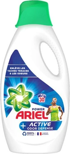 Ariel Power Active Odor Defense Vloeibaar Wasmiddel - 4 X 1.65 L (120 Wasbeurten) -Wasbenodigdheden Winkel 549x1200