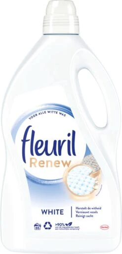 Fleuril Renew Wit - Vloeibaar Wasmiddel - Voordeelverpakking - 65 Wasbeurten -Wasbenodigdheden Winkel 574x1200