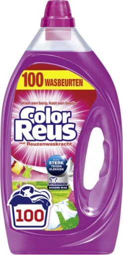 2x Witte Reus Vloeibaar Wasmiddel Color Reus 5 Liter -Wasbenodigdheden Winkel 581x1200