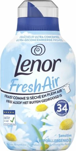 Lenor Fresh Air Sensitive - Wasverzachter - 6 X 34 Wasbeurten Voordeelverpakking -Wasbenodigdheden Winkel 608x1200 1