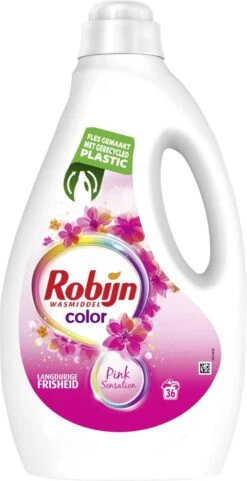 Robijn Color Pink Sensation Vloeibaar Wasmiddel - 5 X 36 Wasbeurten - Voordeelverpakking -Wasbenodigdheden Winkel 616x1200 8