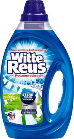Witte Reus Gel - Vloeibaar Wasmiddel - Voordeelverpakking - 6 X 20 Wasbeurten -Wasbenodigdheden Winkel 637x1200 7