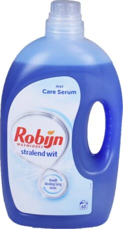 Robijn Wit Vloeibaar Wasmiddel 3L - 60 Wasbeurten - Voordeelverpakking -Wasbenodigdheden Winkel 647x1200