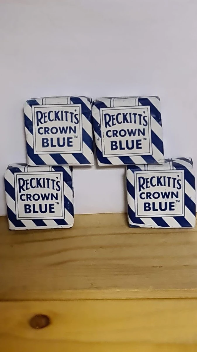 Reckitt's Crown Blue - Blauwsel - 4 X Tablet Van 14 Gr 4 Reckitt's Crown Blue - Blauwsel - 4 X Tablet Van 14 Gr - Afbeelding 2