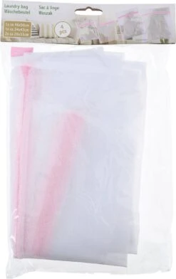Merkloos Orange85 Waszakken 4 Stuks - 4 Maten - Lingerie - Bh - Schoenen - Schoenen -Wasbenodigdheden Winkel 756x1200 1