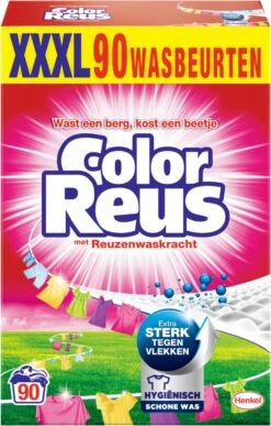 Color Reus Waspoeder Wasmiddel - Voordeelverpakking - 90 Wasbeurten 18 Color Reus Waspoeder Wasmiddel - Voordeelverpakking - 90 Wasbeurten -Wasbenodigdheden Winkel 765x1200