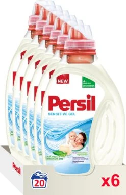 Persil® Persil Sensitive Gel - Vloeibaar Wasmiddel - Baby En Gevoelige Huid - Voordeelverpakking - 6 X 20 Wasbeurten -Wasbenodigdheden Winkel 775x1200