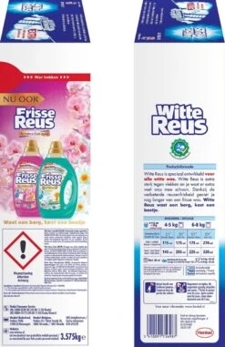 Witte Reus Waspoeder - Kwartaalverpakking - 65 Wasbeurten 19 Witte Reus Waspoeder - Kwartaalverpakking - 65 Wasbeurten -Wasbenodigdheden Winkel 777x1200