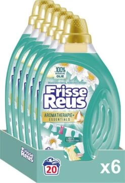 Frisse Reus Lotus Amandel Gel Vloeibaar Wasmiddel - Witte Was - Voordeelverpakking - 120 Wasbeurten -Wasbenodigdheden Winkel 824x1200 1
