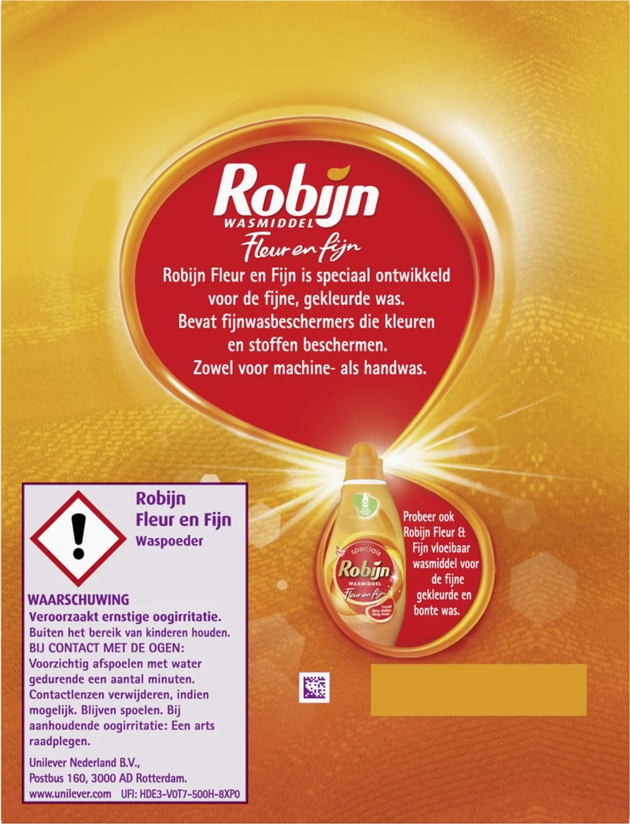 Robijn Specials Fleur & Fijn Waspoeder - 7 X 10 Wasbeurten - Voordeelverpakking 6 Robijn Specials Fleur & Fijn Waspoeder - 7 X 10 Wasbeurten - Voordeelverpakking - Afbeelding 4