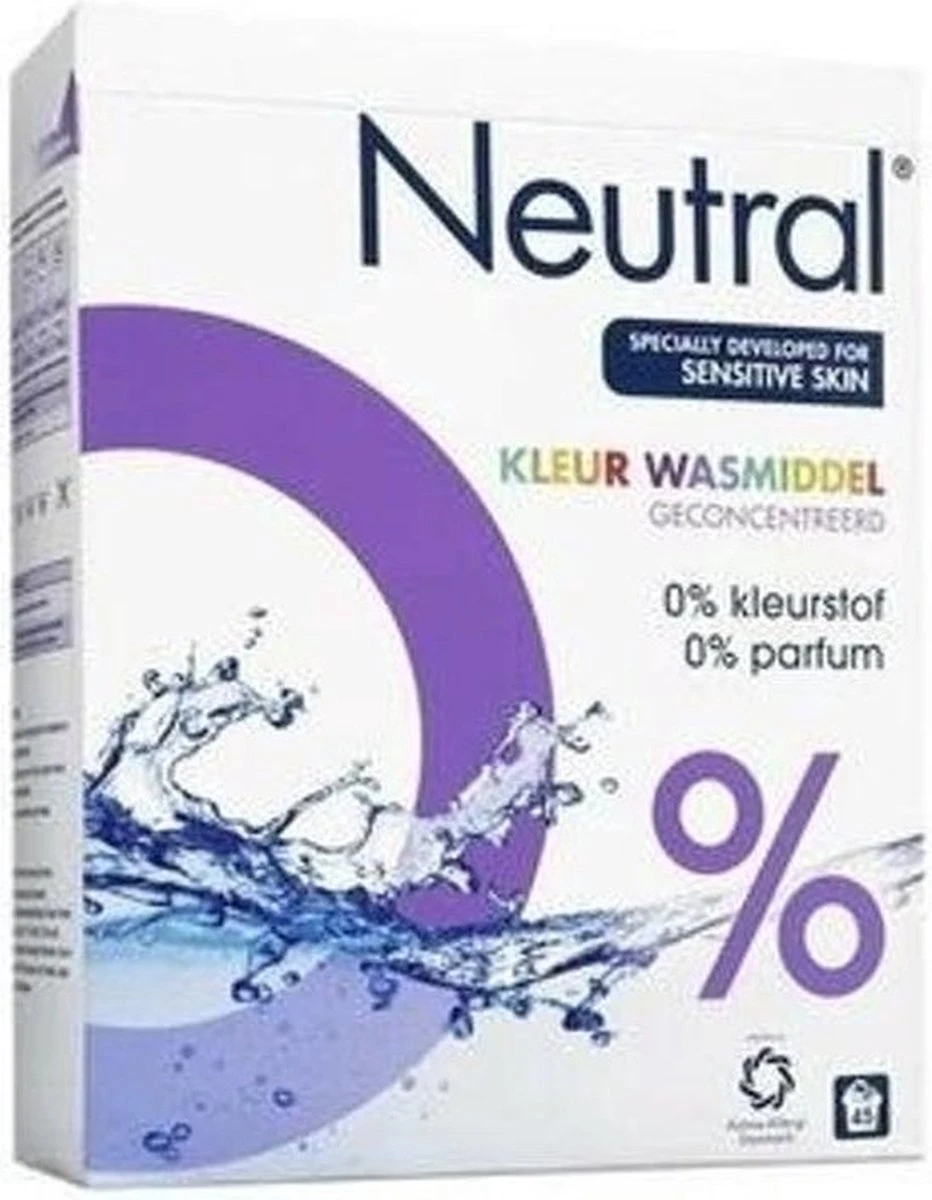 Neutral Kleur Waspoeder - 45 Wasbeurten 4 Neutral Kleur Waspoeder - 45 Wasbeurten - Afbeelding 2