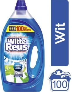 Witte Reus Gel Wasmiddel- Kwartaalverpakking - 100 Wasbeurten 14 Witte Reus Gel Wasmiddel- Kwartaalverpakking - 100 Wasbeurten -Wasbenodigdheden Winkel 936x1200